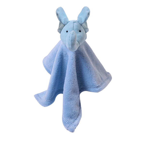 Naninha de Microfibra Elefante 40x33cm [Azul]