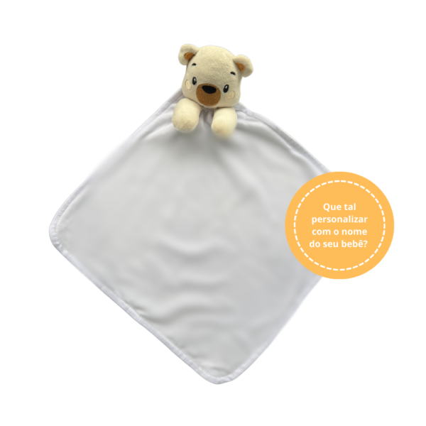 Naninha Poliéster Antipilling 30x30cm [Urso]
