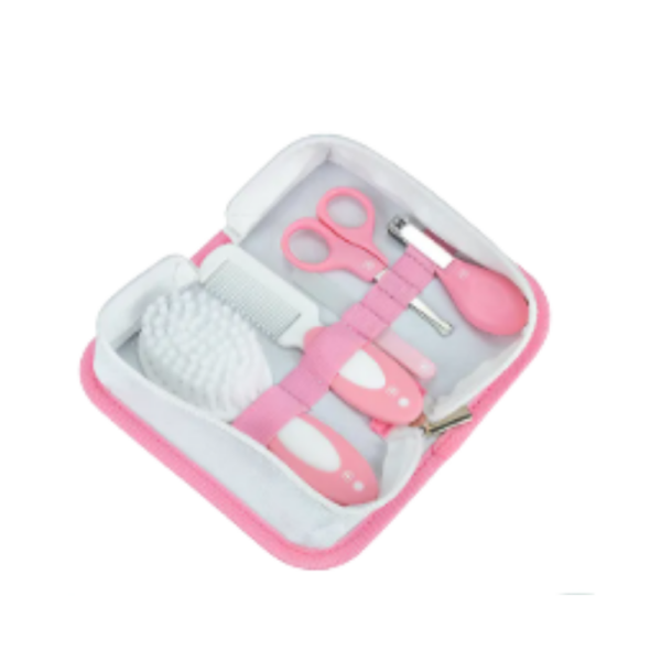 Kit Manicure e Cuidados Baby com estojo [Rosa]