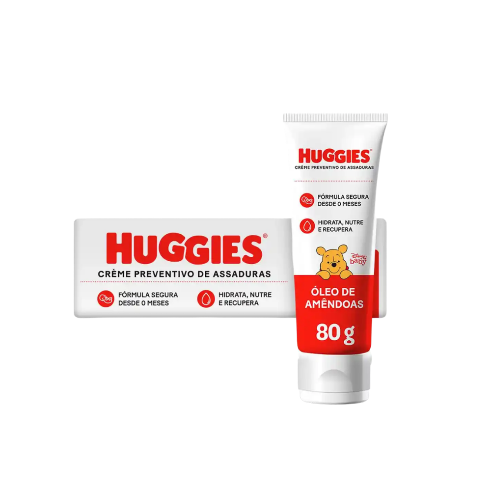 Creme preventivo contra assaduras Huggies 80g