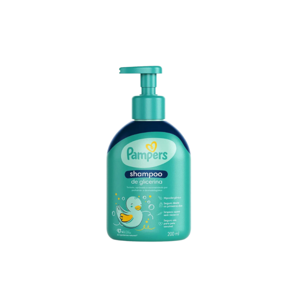 Shampoo Glicerina Pampers Baby 200ml