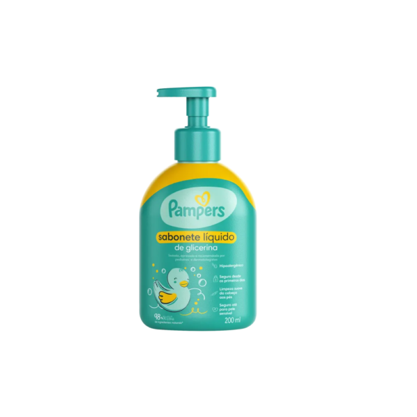 Sabonete Líquido Pampers Baby 200ml