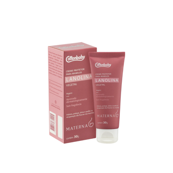 Creme Protetor Para Mamilos Lanolina 30G Cottonbaby | Materna
