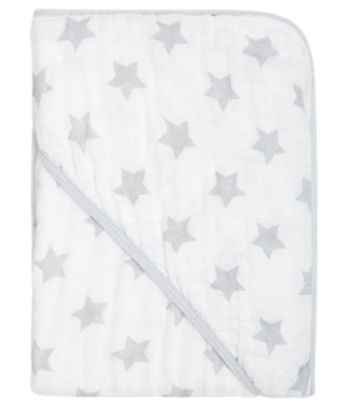 Toalha De Banho Papi Soft Com Capuz Estampada 80Cm X 80Cm Contem 01 Un