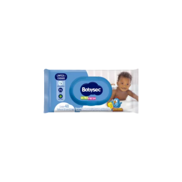 Lenço Umedecido Babysec 48un