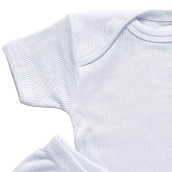 Body Canelado Manga Curta M