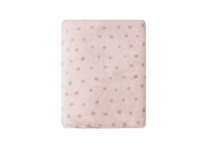 Cobertor Poá De Microfibra  90Cm X 70Cm