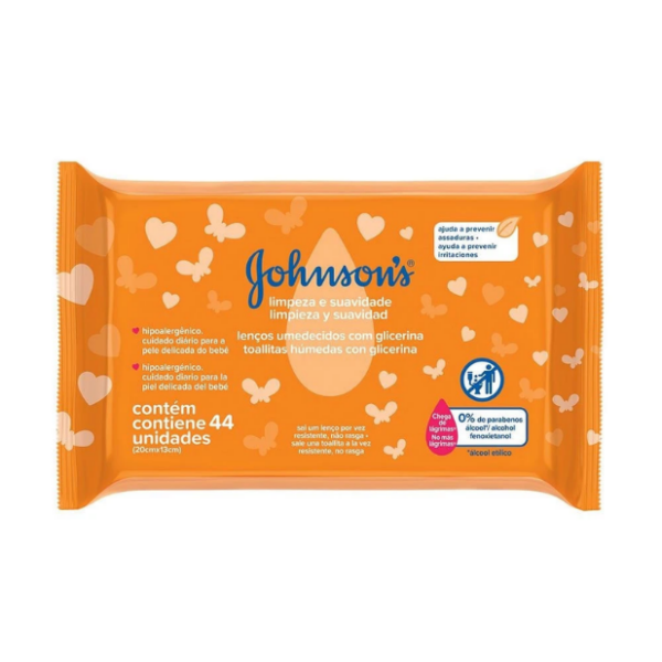 Lenço Umedecido Johnson's