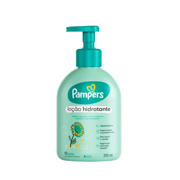 Loção Hidratante para o Corpo Pampers 200ml