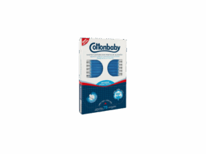 Hastes flexíveis Cottonbaby 75un