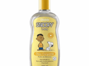 Óleo corporal Cottonbaby Snoopy baby Poder da Melanina 200ml