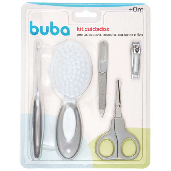 Kit Manicure e cuidados (Pente + Escova + Cortador+ Tesoura)