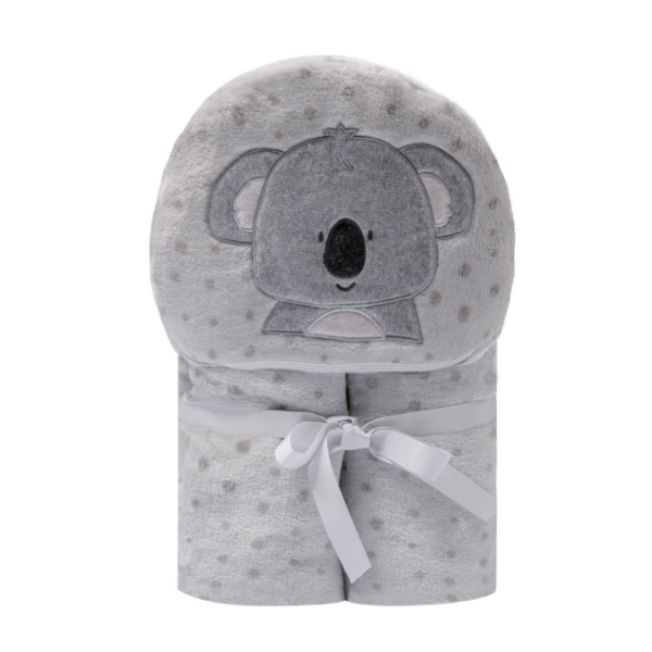 Cobertor de Microfibra friends c/capuz - COALA