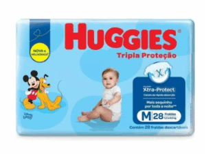 Fralda Descartável Huggies M - Pct Médio