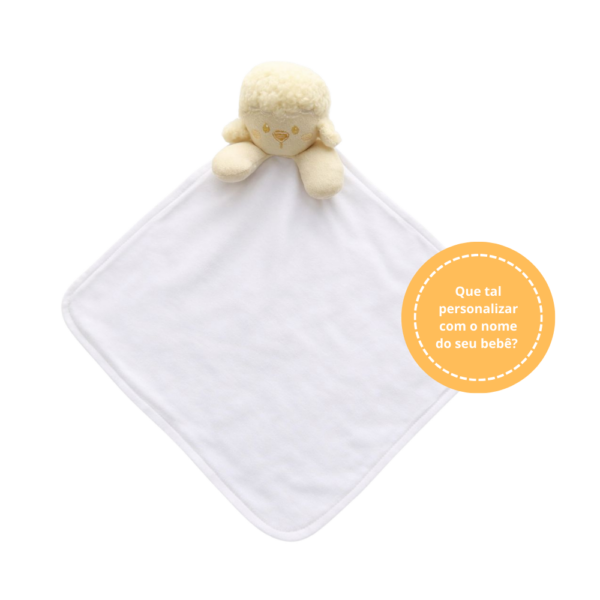 Naninha Poliéster Antipilling 30x30cm [Ovelha]