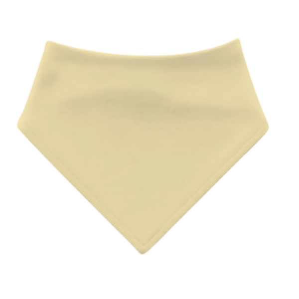 Babador Bandana Poliéster Antipilling [Amarelo]