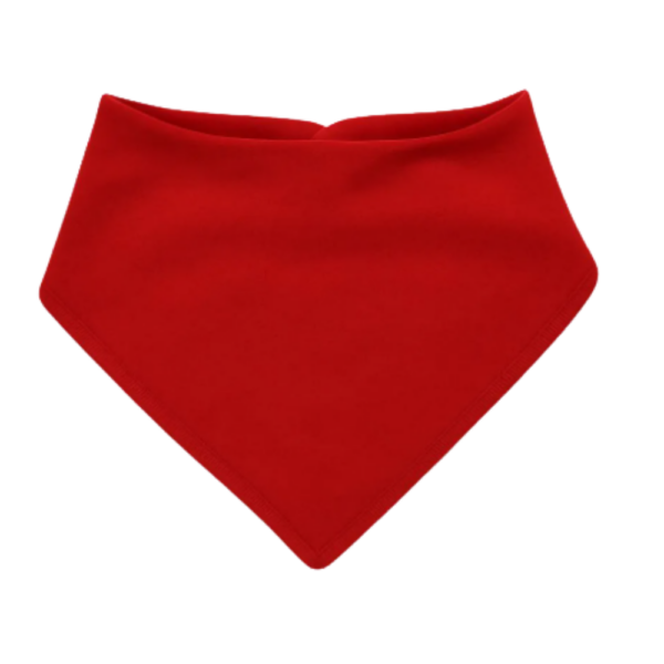 Babador Bandana Suedine [Vermelho]