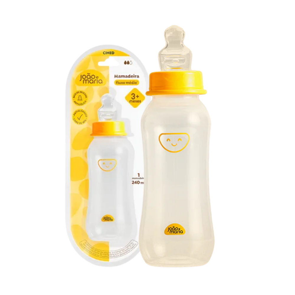 Mamadeira João e Maria Anti-cólica 240ML