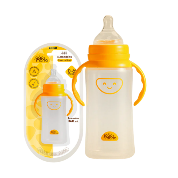 Mamadeira João e Maria Anti-cólica 360ML