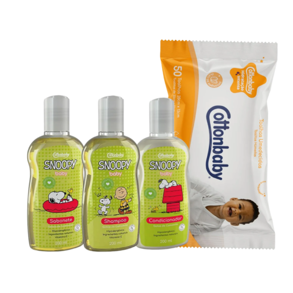 Combo Cottonbaby SNOOPY [4 Itens]